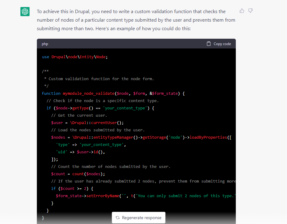 web development chatgpt prompts