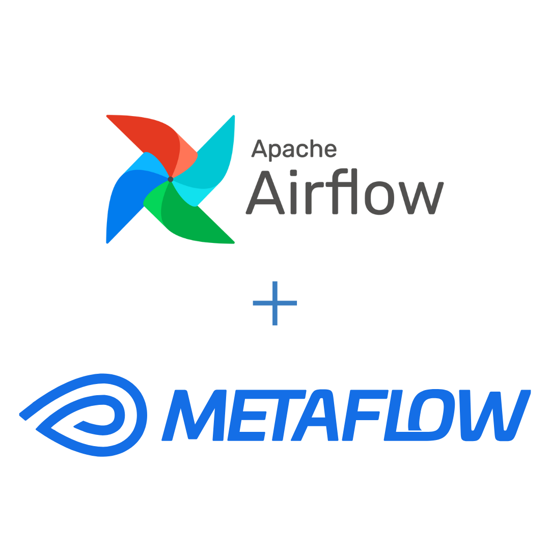  Apache Airflow and Metaflow Logos