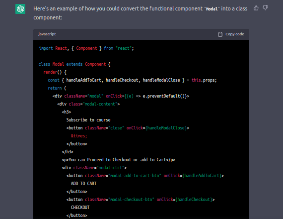web development chatgpt prompts