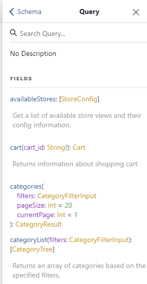 GraphQL in Magento Queries Operation