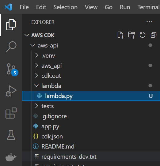 rest-api-integration-cdk lambda.py-file