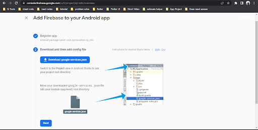 drag file to flutter project