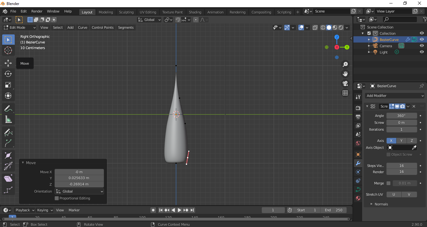  Using Curves to Create Vases in Blender 3D