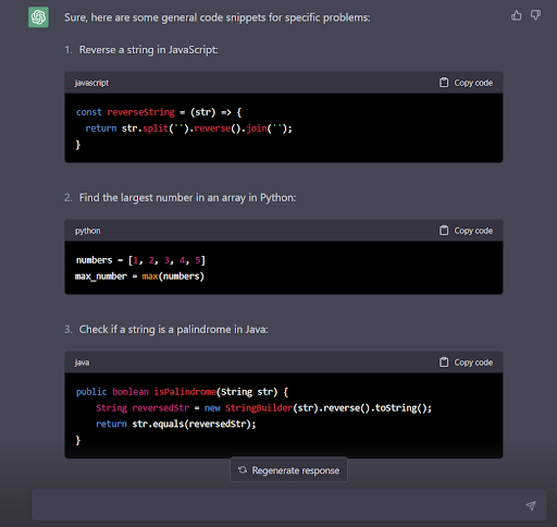 Impact of Chat GPT Command prompt interface