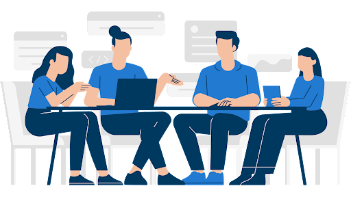 communicate with team members