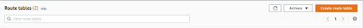 aws vpc tutorial- create route table