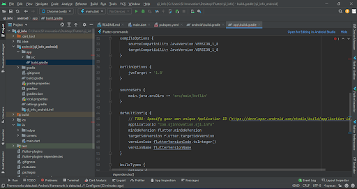 adding firebase to android app (coding)