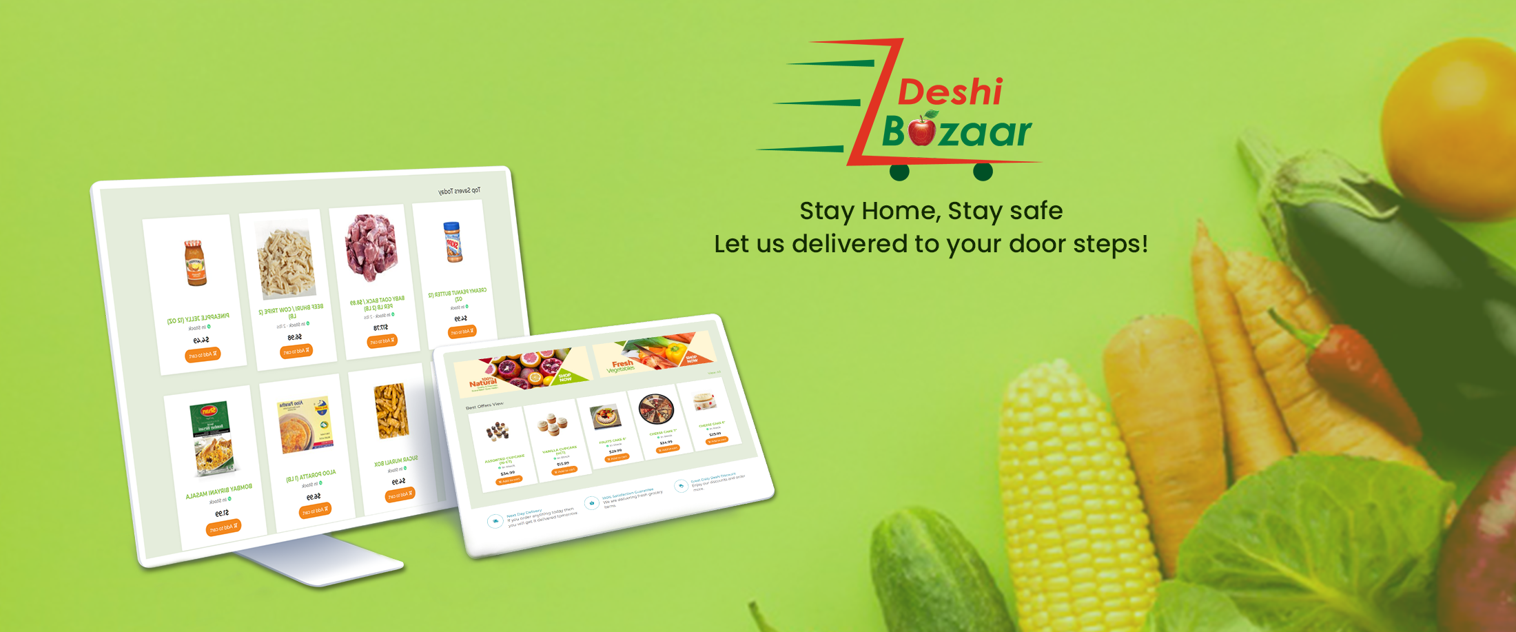 Desibazar delivery -Banner