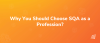 Why You Should Choose SQA as a Profession?